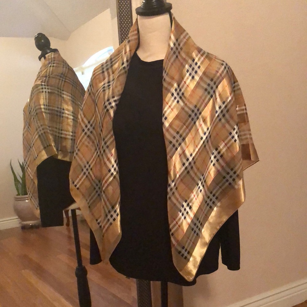 Square Plaid Scarf